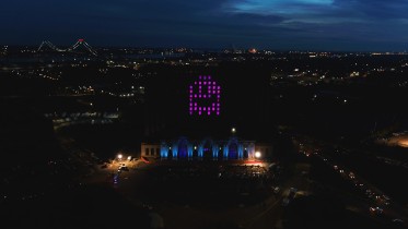 Halloween at Michigan Central Station